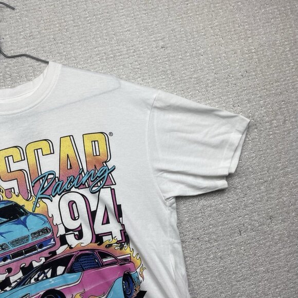 Y2K NASCAR Racing Daytona 500 T-Shirt Size M Racing Car Graphic 90s Style - Picture 3 of 10